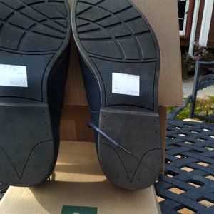 Clarks Corsino Plain navy/marine blue suede shoes